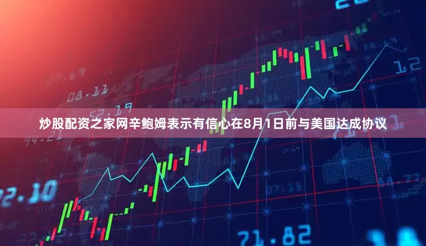 炒股配资之家网辛鲍姆表示有信心在8月1日前与美国达成协议